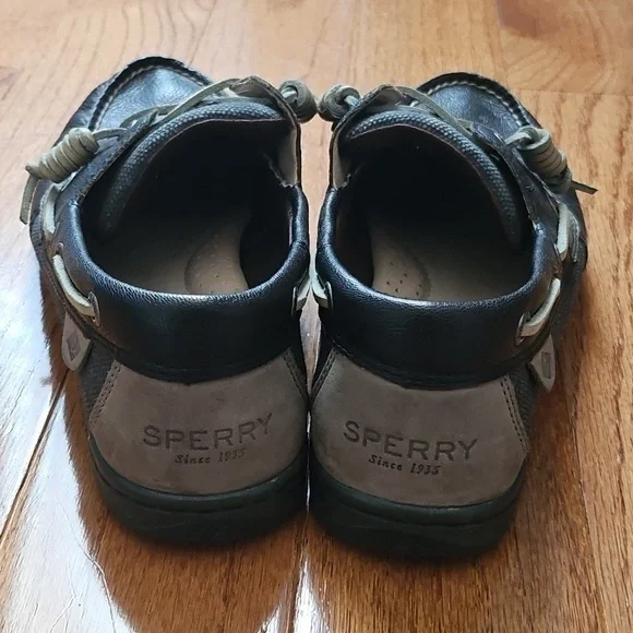 Sperry Koifish Waxy Leather Boat Shoes Womens Size 7 - Picture 3 of 7